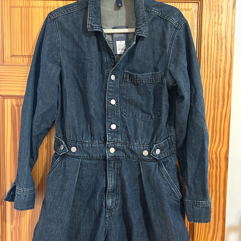 Universal Thread Denim Jumpsuit - Blue